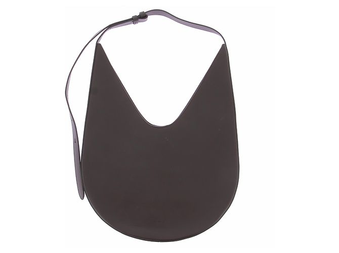 Autre Marque Bolsa de couro marrom AESTHER EKME - vista 2