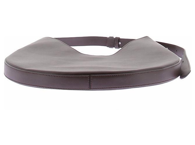 Autre Marque Bolsa de couro marrom AESTHER EKME - vista 3