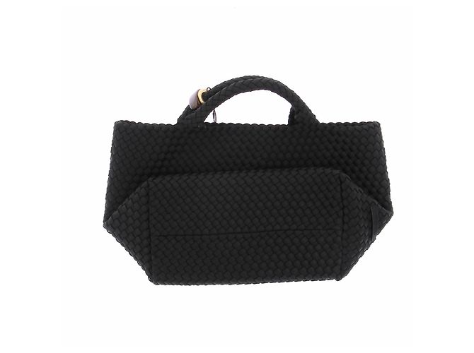 Autre Marque NAGHEDI Tasche schwarz geflochten - Ansicht 2