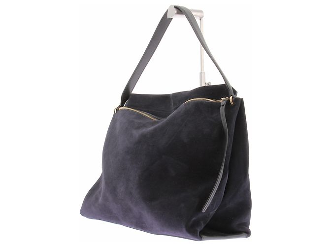 Wandler Bolsa de camurça azul marinho - vista 2