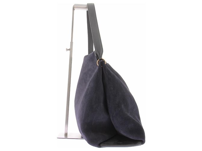 Wandler Bolsa de camurça azul marinho - vista 4