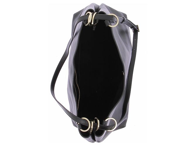 Autre Marque Borsa "Eterno Black Soft" Nero - vista 7
