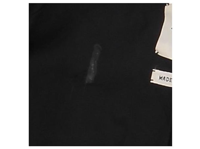 Hermès black wool jacket with leather details - view 6