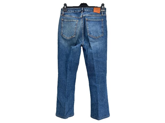 Vaqueros rectos azules de algodón Anine Bing Talla 29 - vista 2