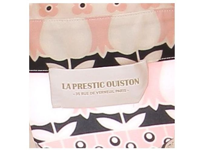 La Prestic Ouiston Blusa rosa a maniche corte stampata - vista 5