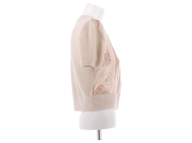 Hermès Kurzarm-Weste Pink - Ansicht 3