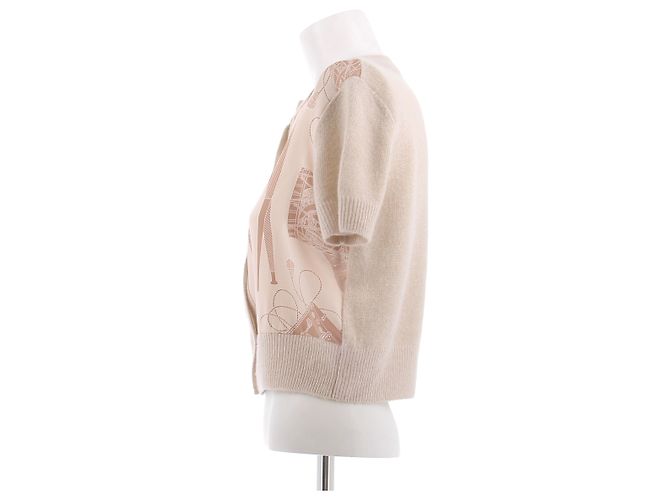 Hermès Kurzarm-Weste Pink - Ansicht 4