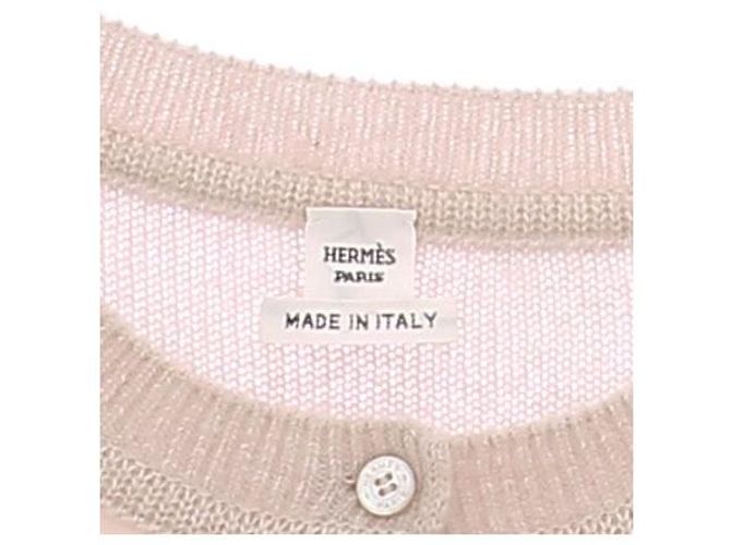 Hermès Kurzarm-Weste Pink - Ansicht 5