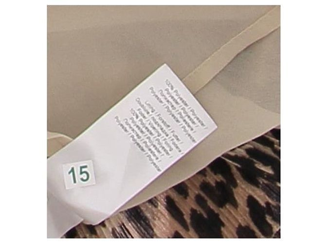 Ganni Blusa con estampado de leopardo Castaño - vista 6