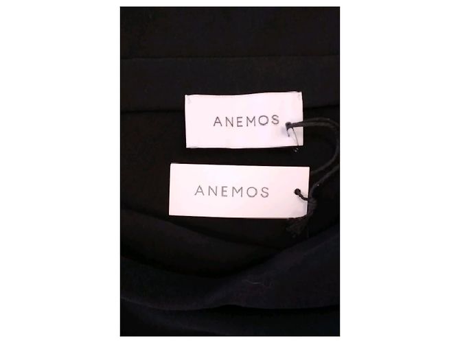 Autre Marque ANEMOS Maxirock Schwarz Viscose - Ansicht 5