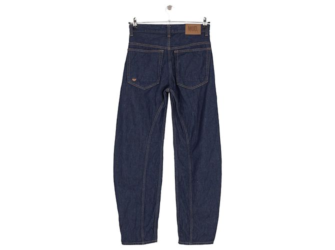 Autre Marque Jeans largos de algodão azul marinho MUD JEANS 38 - vista 2