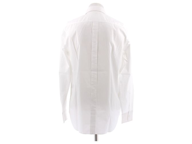 Camisa Hermès de algodón blanca Blanco - vista 2