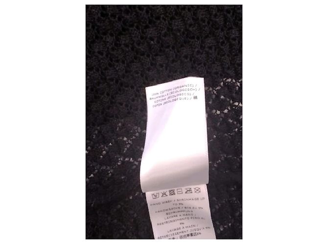 Autre Marque THE GARMENT Cardigan aus Baumwolle Schwarz - Ansicht 8