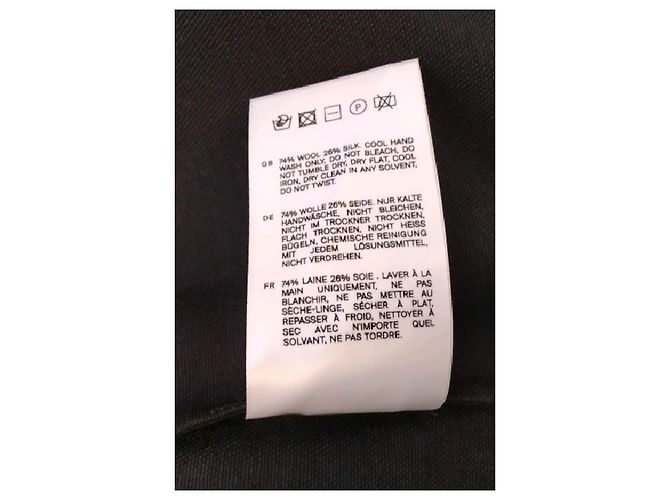 Autre Marque SOFT GOAT Schwarzes Woll-Top mit Spaghettiträgern - Ansicht 8