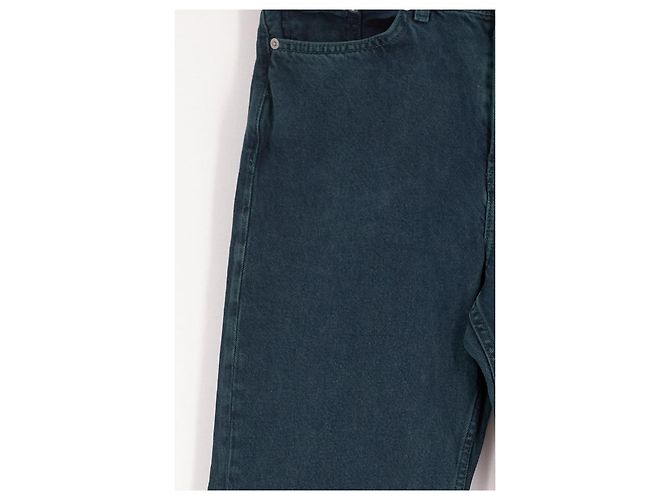 Vaqueros de pierna recta en denim azul cerceta Cos - vista 4