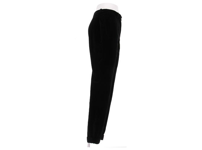 Sonia Rykiel Pantaloni in velluto nero - vista 3
