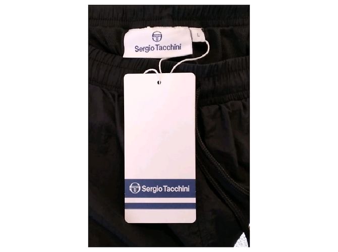 Autre Marque SERGIO TACCHINI Schwarze Sporthose mit geradem Bein - Ansicht 5