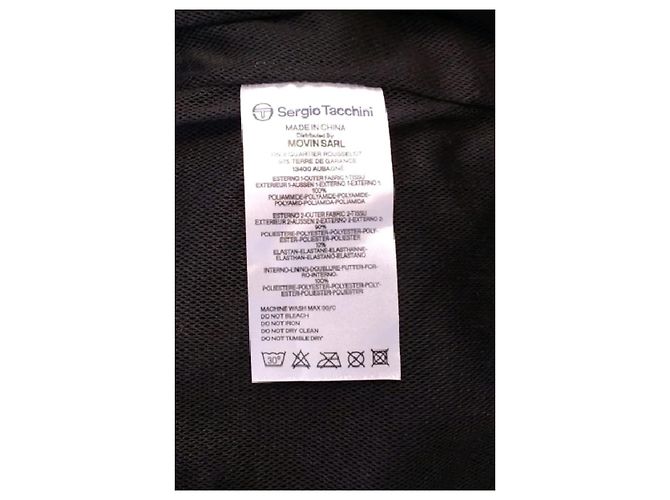 Autre Marque SERGIO TACCHINI Schwarze Sporthose mit geradem Bein - Ansicht 6