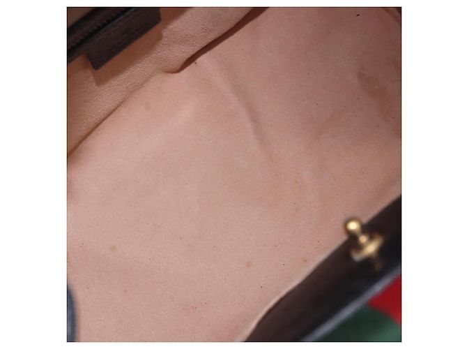 GUCCI Bijou Butterfly Hand Bag Leather 2way 505342 - vista 19