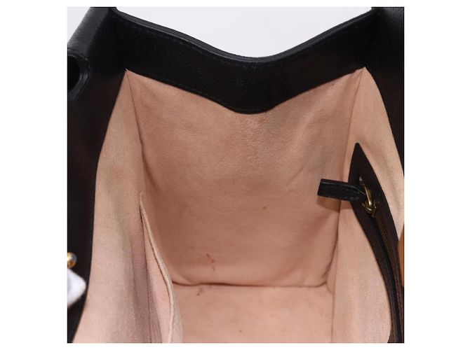 GUCCI Bijou Butterfly Hand Bag Leather 2way 505342 - vista 21