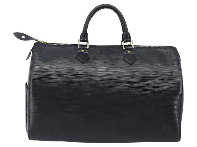 LOUIS VUITTON Epi Speedy 30 Hand Bag Noir Black M43002 LV - vista 2