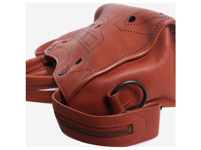 Balenciaga Mini City Tasche braunes Leder - Ansicht 8