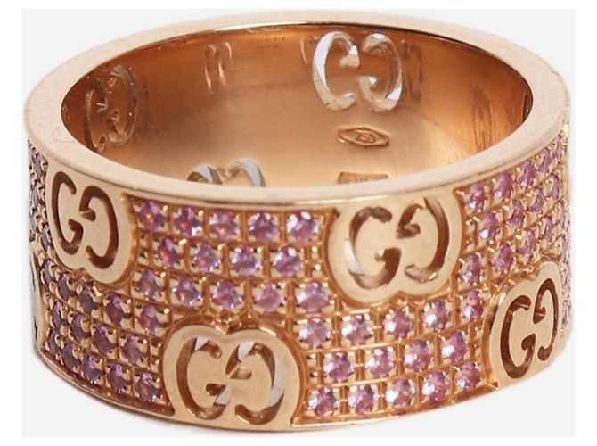 Gucci Icon Stardust Ring aus 18k Roségold - Ansicht 2