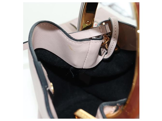 MARNI Panniers Hand Bag Leather 2way Beige Gold - vista 24