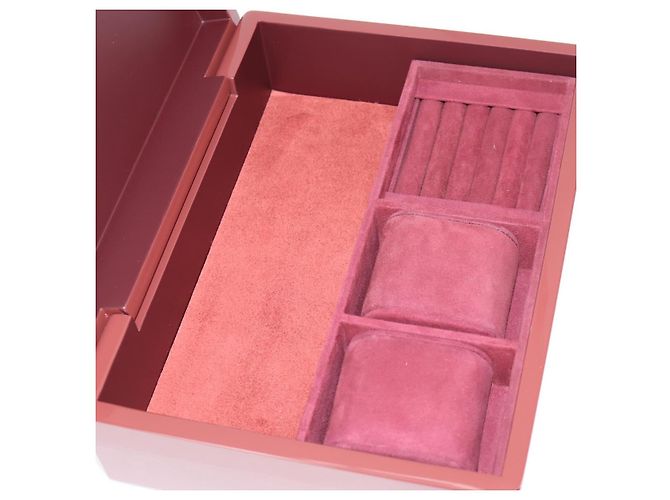 Hermès HERMES Daedalus Facet H Jewelry Box plastic Red - vista 11