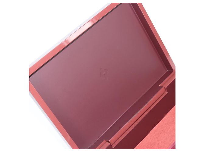 Hermès HERMES Daedalus Facet H Jewelry Box plastic Red - vista 18