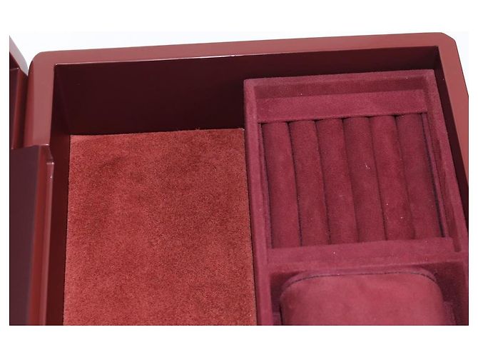 Hermès HERMES Daedalus Facet H Jewelry Box plastic Red - vista 20