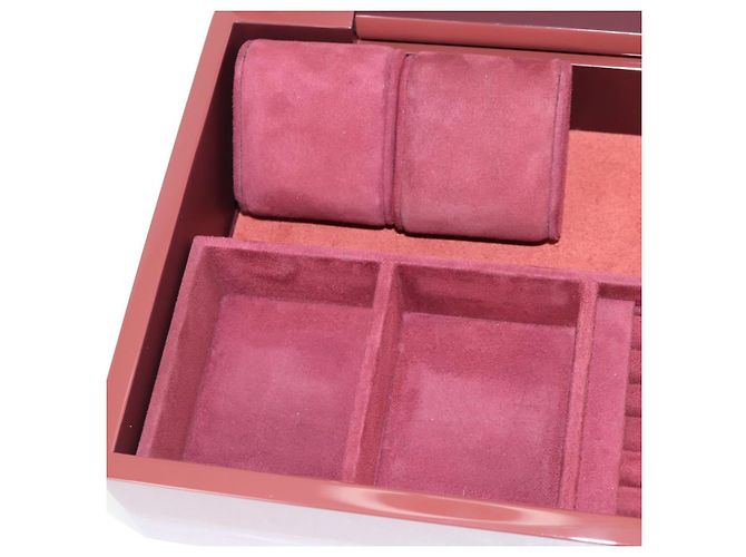Hermès HERMES Daedalus Facet H Jewelry Box plastic Red - vista 23