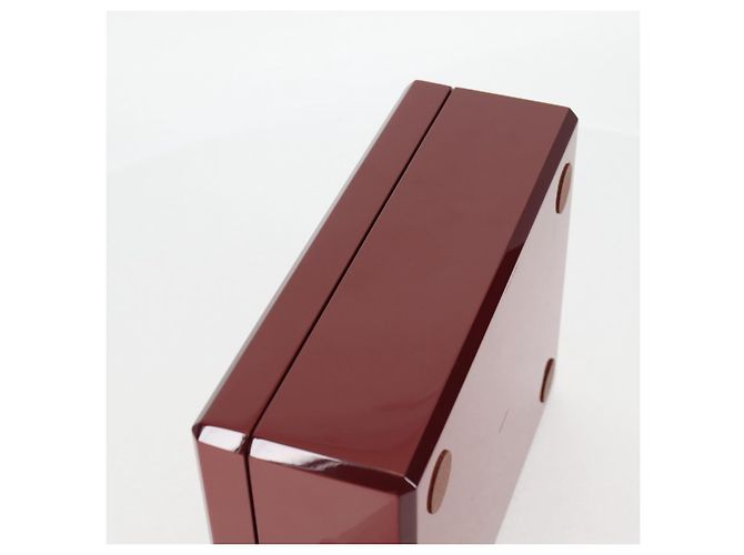Hermès HERMES Daedalus Facet H Jewelry Box plastic Red - vista 6