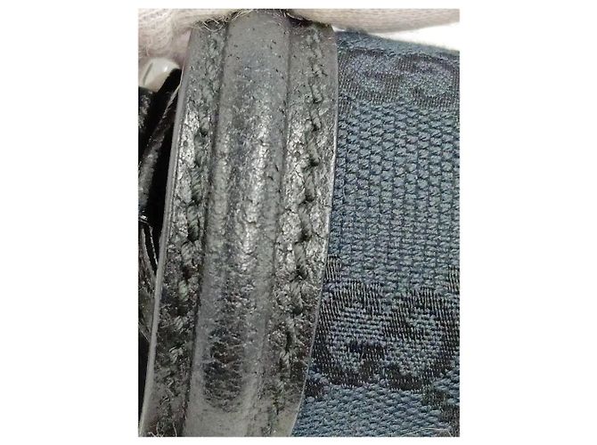 Gucci Borsa a tracolla Black GG Supreme Sherry Line - vista 10