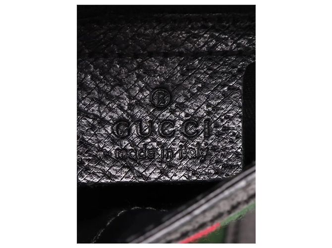 Gucci Borsa a tracolla Black GG Supreme Sherry Line - vista 9