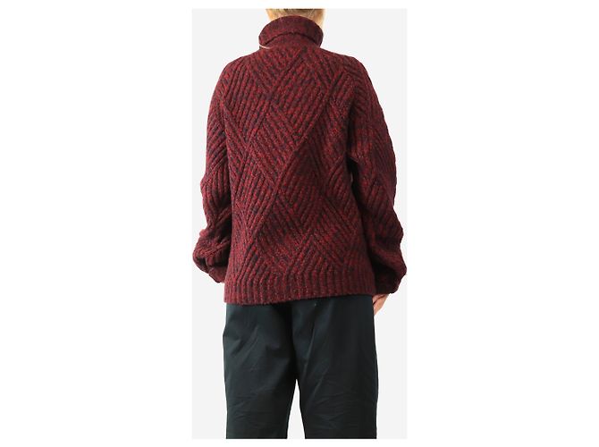 Victoria Beckham Grober Rollkragen Strickpullover - size S - Ansicht 2