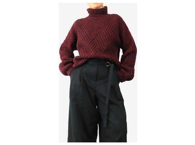 Victoria Beckham Grober Rollkragen Strickpullover - size S - Ansicht 3