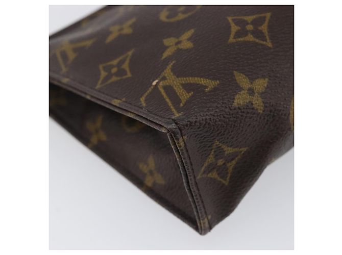 LOUIS VUITTON Monogram Poche Toilette 19 Pouch M47544 LV - vista 11
