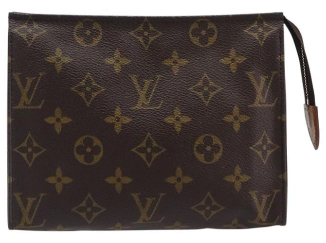LOUIS VUITTON Monogram Poche Toilette 19 Pouch M47544 LV - vista 2