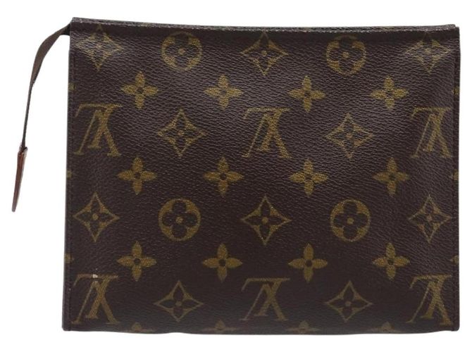 LOUIS VUITTON Monogram Poche Toilette 19 Pouch M47544 LV - vista 3