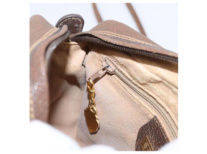 GUCCI GG Supreme Shoulder Bag PVC Beige Gold - vista 20
