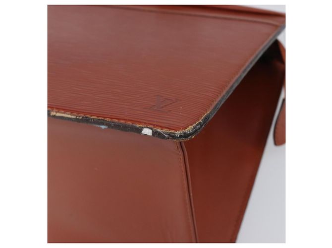 LOUIS VUITTON Epi Riviera Hand Bag Brown M48183 LV - vista 11