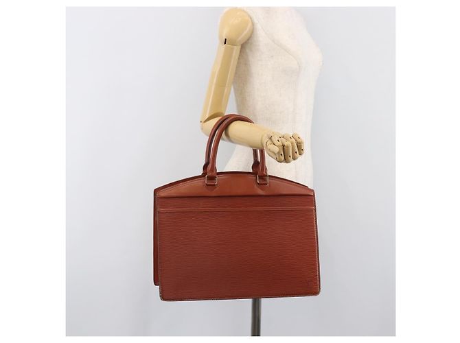 LOUIS VUITTON Epi Riviera Hand Bag Brown M48183 LV - vista 26