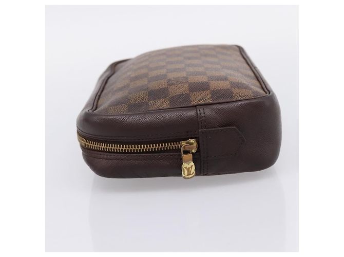 LOUIS VUITTON Damier Ebene Trousse Toilette 25 Clutch Bag N47624 LV - vista 4