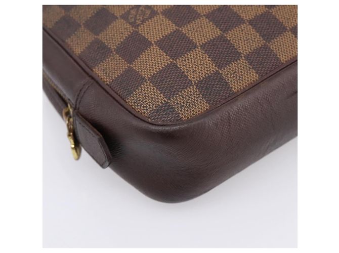 LOUIS VUITTON Damier Ebene Trousse Toilette 25 Clutch Bag N47624 LV - vista 9