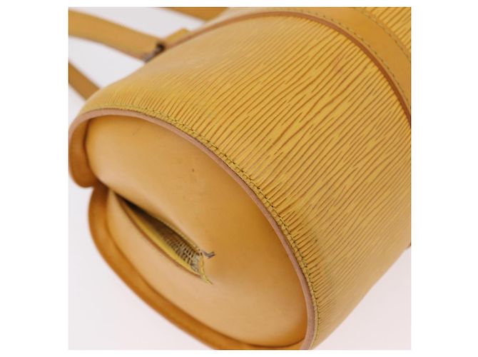 LOUIS VUITTON Epi Soufflot Hand Bag Yellow M52229 LV - vista 14