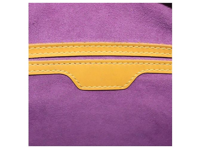 LOUIS VUITTON Epi Soufflot Hand Bag Yellow M52229 LV - vista 19