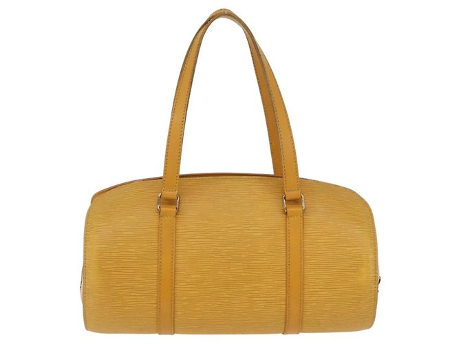 LOUIS VUITTON Epi Soufflot Hand Bag Yellow M52229 LV - vista 3