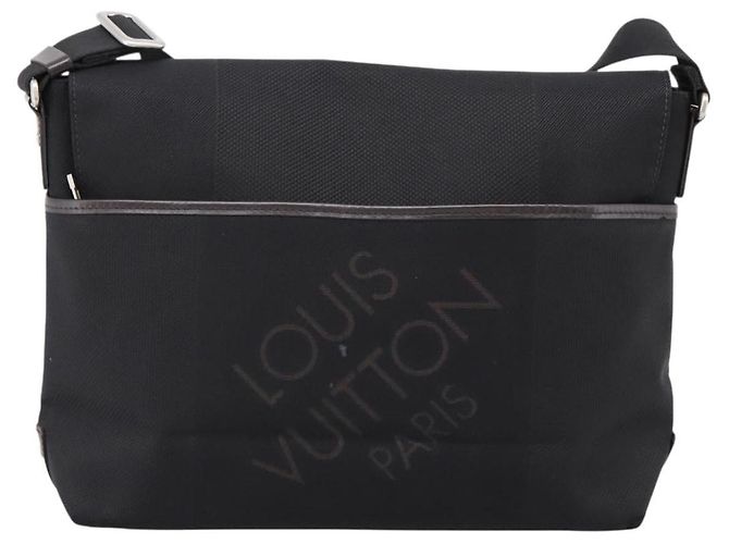 LOUIS VUITTON Damier Geant Roux Shoulder Bag Black M93079 LV - vista 3