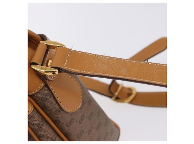 GUCCI Micro GG Shoulder Bag PVC Leather Beige Gold Tone 001 116 0925 - vista 20